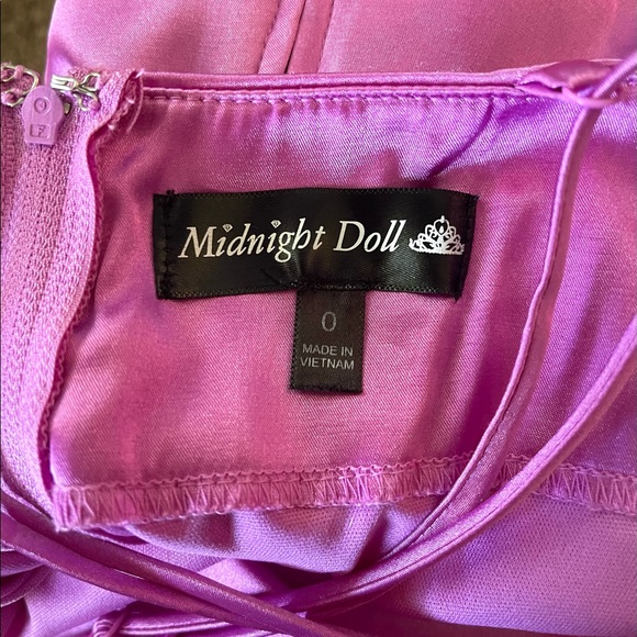 Silky Pink Prom/ Formal Wedding Guest Dress - Picture 6 of 6